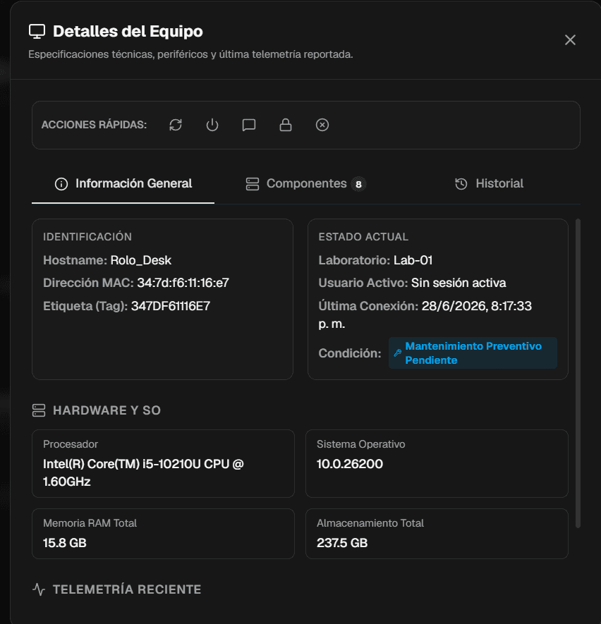 Project screen 1